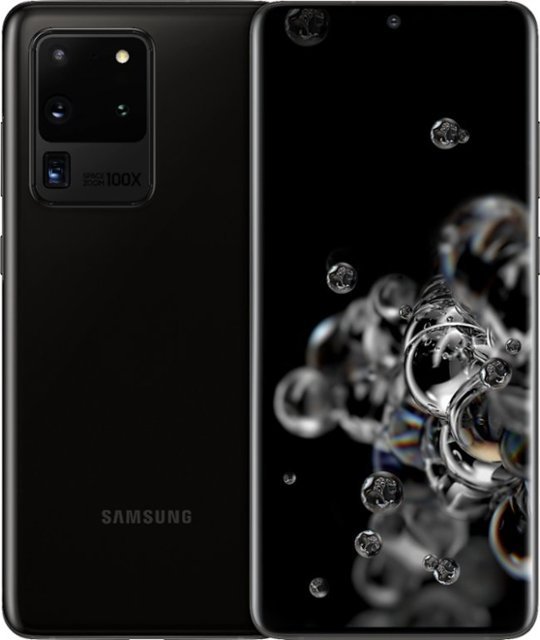 Samsung - Galaxy S20 5G 128GB - Cosmic Black