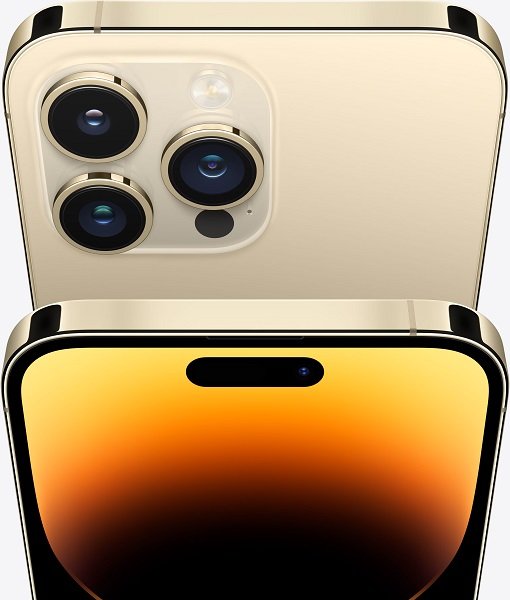 Apple - iPhone 14 Pro Max 128GB - Gold (Unlocked)
