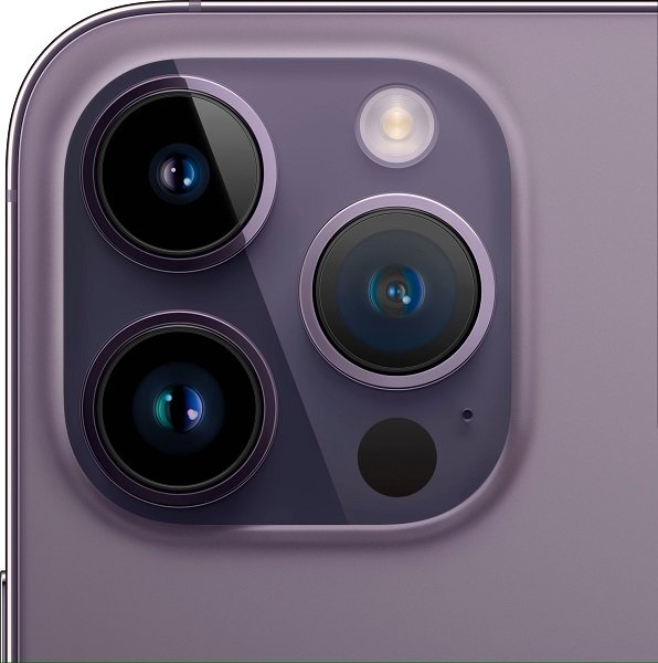 Apple - iPhone 14 Pro Max 128GB - Deep Purple (Unlocked)