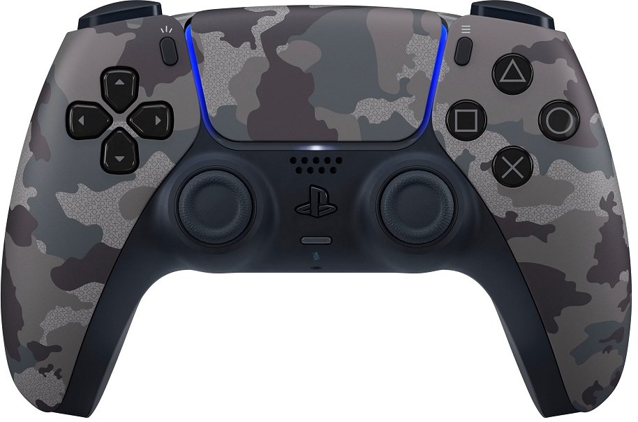 Sony - PlayStation 5 - DualSense Wireless Controller - Gray Camouflage