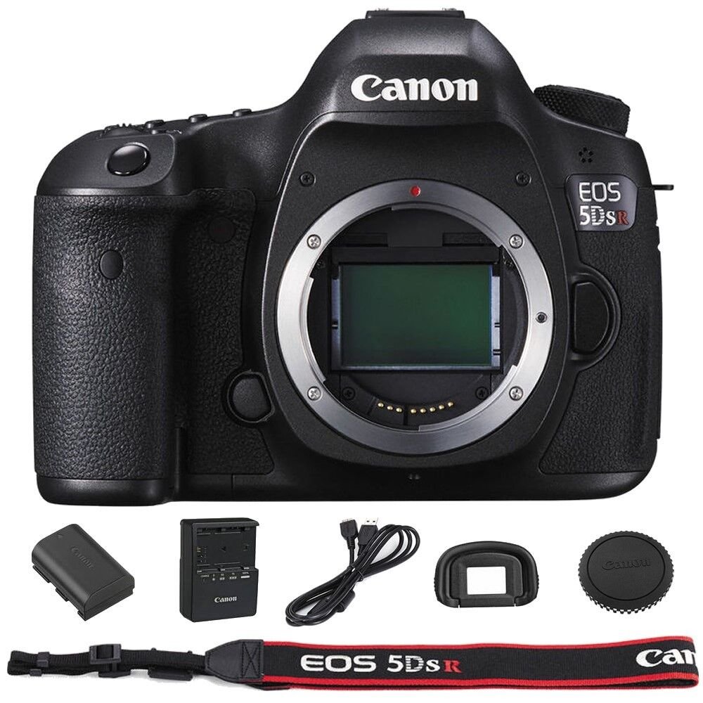 Canon - EOS 5DS R DSLR Camera (Body Only) - Black