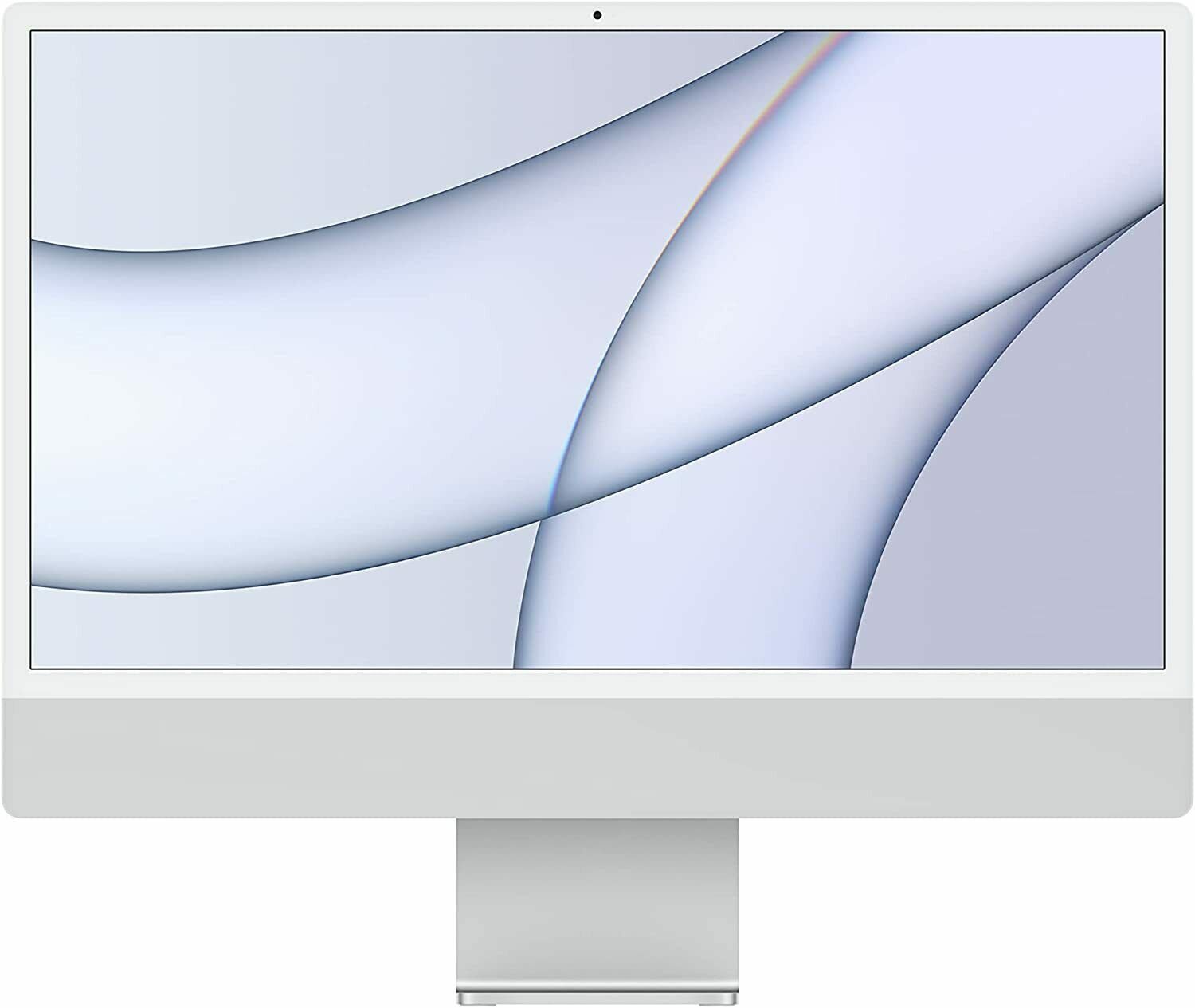 Apple iMac 2021 24" 4.5K (APPLE M1 8GB, 256GB SSD, 3.20GHz, 8-CORE GPU) Silver