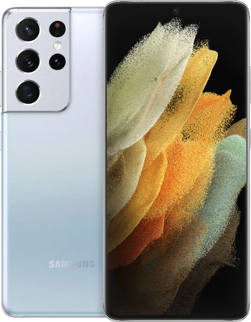 Samsung - Galaxy S21 Ultra 5G 128GB - Phantom Silver