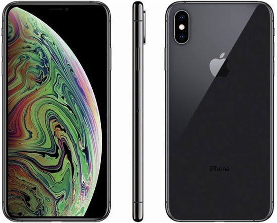 Apple -  iPhone XS Max 64GB- Space-Gray