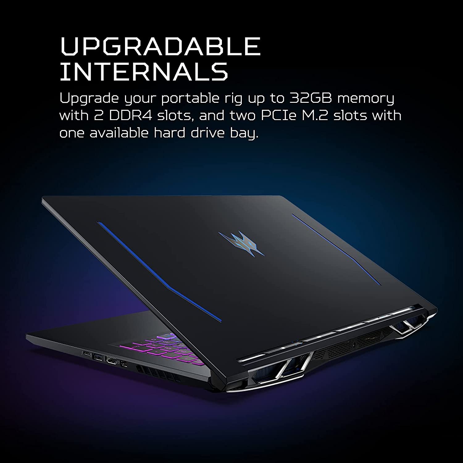 Acer Predator Helios 300 PH315-54-760S Gaming Laptop | Intel i7-11800H | NVIDIA GeForce RTX 3060 Laptop GPU | 15.6" Full HD 144Hz 3ms IPS Display | 16GB DDR4 | 512GB SSD | Killer WiFi 6 | RGB Keyboard