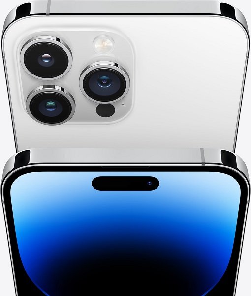Apple - iPhone 14 Pro 128GB - Silver (Unlocked)