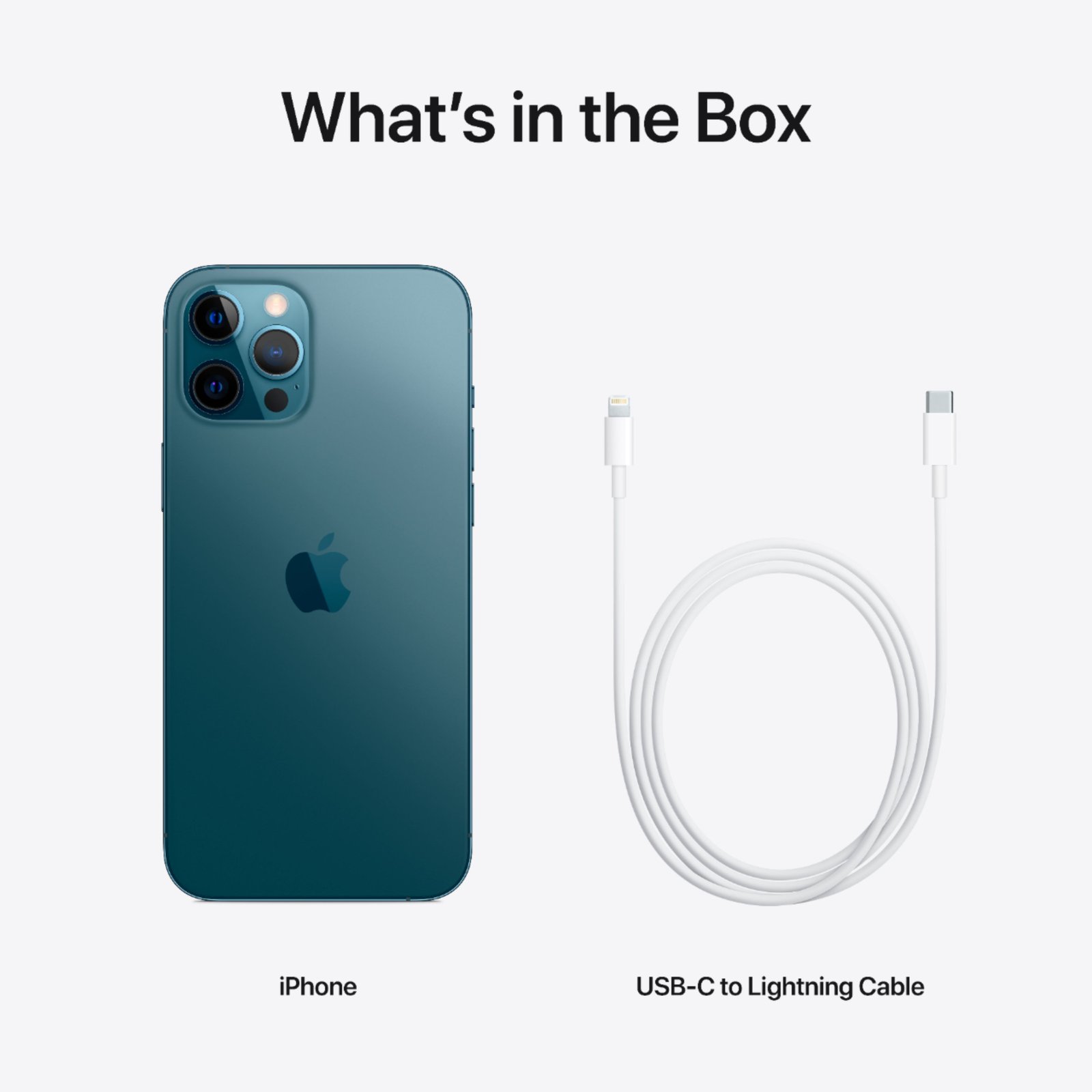 Apple - IPhone 12 Pro Max 128 GB Dual Sim - Pacific Blue