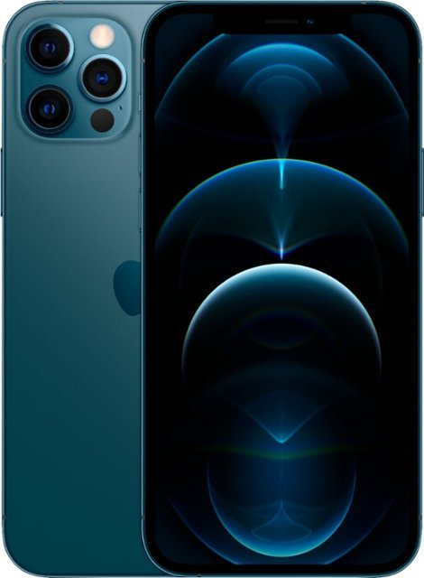 Apple - iPhone 12 Pro 5G 128GB - Pacific Blue